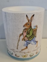 Lampionkerze Hase 8cm hoch 25 Stunden Brennzeit 6.00